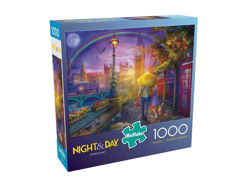 Buffalo Games - London Rain - 1000 Piece Jigsaw Puzzle - Image 3